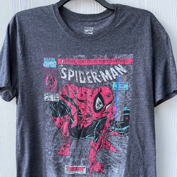 Marvel Comics Spider-Man Men's T-Shirt Size L - Picture 1 of 7